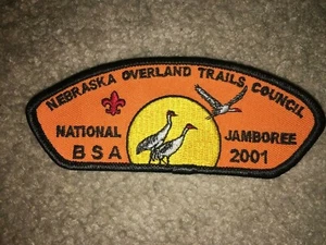 Boy Scout Overland Trails Nebraska BSA Council JSP 2001 National Jamboree Patch - Picture 1 of 1