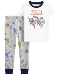 Carter's Marvel Avengers Kids 2pc. Snug Fit Pajama Set Size 7 - Picture 1 of 2