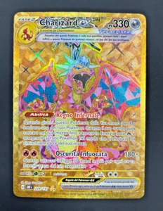 Carta Pokémon Charizard EX Gold 228/197 Teracristal Oro Ossidiana Infuocata ITA - Foto 1 di 4