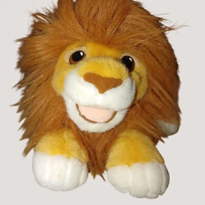 Disneys The Lion King Plush Lion Stuffed Animal Soft Toy Yellow Brown 12 Inch - Picture 1 of 10