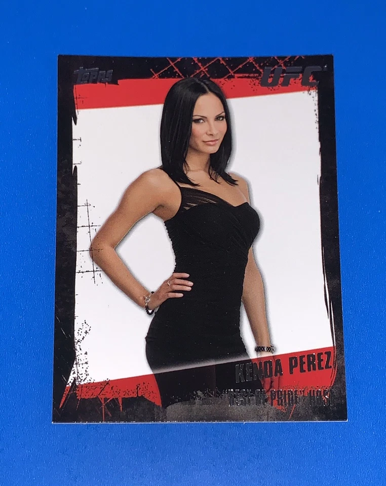 2010 Topps UFC Kendra Perez Rookie Card #173 Best Of Pride Host NM-MINT - Image 1 of 1