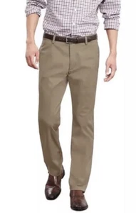 NWT Banana Republic Relaxed GAVIN Straight Fit Chino, Acorn, Size 42x34. Cotton - Picture 1 of 7
