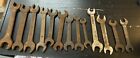 Lot Of 13 Rusty Vintage Antique Tools Wrenches Drop Forge Craftsman Variety