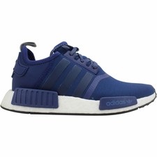 adidas nmd mens white and blue