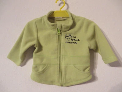 Impidimpi ° süsse FLEECEJACKE Gr. 62 68 grün Baby Mode Mädchen Kleidung Jacke - Bild 1 von 2