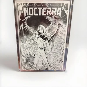 Boceto Nocterra 1 Variante 1:100 Tony Daniel en blanco y negro *Imagen, marzo de 2021 casi nuevo Toploader - Imagen 1 de 2