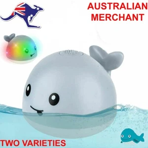 Children Whale Water Sprinkler Toy Bath Water Companion Kids Christmas Gift - Picture 1 of 8