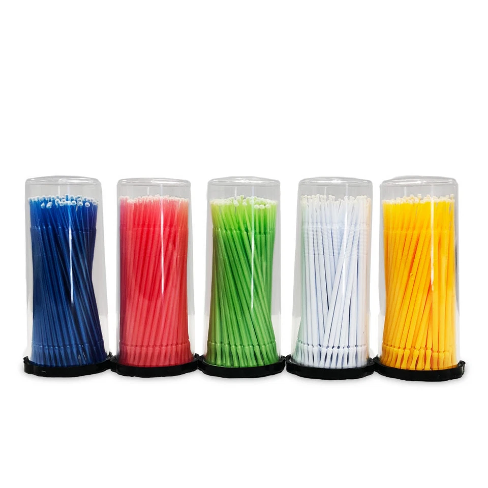 400 Microbrush Micro Brush Applicator Tips Regular, Fine, Super Fine Dental - Image 1 of 4