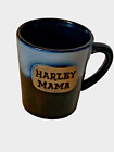 Tasse à café Harley Mama poterie bleue ombre émaillée grès Harley Davidson