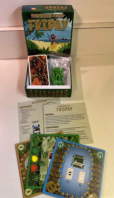 Open Box - Friedmann Friese Friday Card Game A Solo Adventure Survival RPG - Image 1 of 4