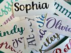 Personalized Name Sticker Vinyl Decal For Yeti Tumbler Water Bottle Cup
