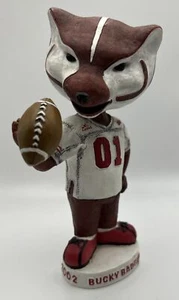 Bucky Badger Wisconsin Fußball Wackelkopf McDonald's Comic & A 2002 Sammler Hrsg. - Bild 1 von 14