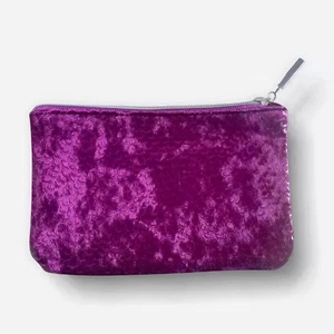 Max Factor Make Up Bag- Purple & Gold - Branded Zip - Stunning Bag- Ladies - Picture 1 of 6