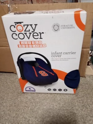 NCAA Syracuse University Cozy Cover Infant Carrier Cover - Image 1 of 3