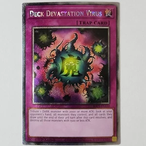 Deck Devastation Virus - RA03-EN150 - NM - Platinum Secret Rare - 1st ed - Imagen 1 de 2