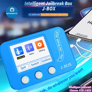 J-BOX Unlock Box Automatic iOS Jailbreak & Flash Tools For Bypass ID iCloud Liu - Afbeelding 1 van 5