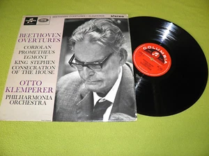 Beethoven - Overtures - Otto Klemperer - 1965 UK ED1 Columbia SAX 2570 Stereo NM - Picture 1 of 4