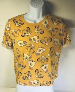 DISNEY THE LION KING SIMBA TOSS SHIRT JUNIORS SIZE M (7-9) NEW! - Picture 1 of 7