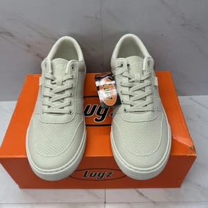 Lugz Men’s City , White Lace-Up Sneakers, Size 10.5 D - Picture 1 of 10