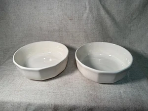 Pfaltzgraff Heritage ZWEI weiße Super Suppe Müslischalen 6 3/4" Steinzeug 6509222 - Bild 1 von 1