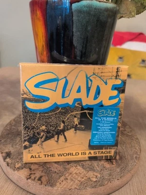 Slade All The World Is A Stage 5Cd Box Set. New Sealed. OOP. Rare. Free Post  - Image 1 of 4