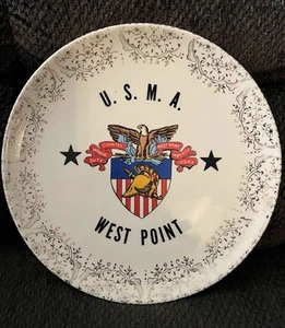 Vintage U.S.M.A. West Point Deko Souvenir Teller - Bild 1 von 3
