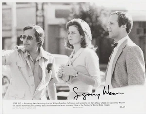 SIGOURNEY WEAVER firmado OFERTA DEL SIGLO 8x10 con certificado de autenticidad DE COLECCIÓN '83 STUDIO STILL - Imagen 1 de 1