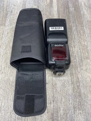 used  Godox TT685C Flash for Canon Cameras with carry nice - Image 1 of 4