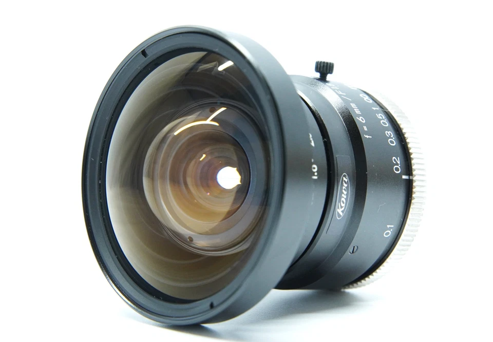 Hermoso! [COMO NUEVO] KOWA LM6HC 6 mm f/1,8-11 MF lente ojo de pez montaje en C de JAPÓN Foto 1 de 4