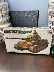 Tamiya King Tiger, Panzer Tiger II, 1/35 parti sigillate NIOB - Foto 1 di 7