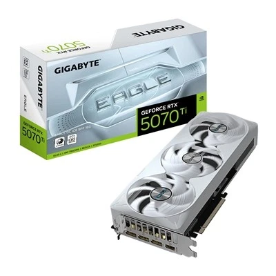 Gigabyte Nvidia Geforce Rtx 5070 Ti Eagle Oc Ice Sff 16G Graphics Card 16Gb Gddr - Image 1 of 1