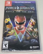 Power Rangers Battle for the Grid BRAND NEW (Nintendo Switch) Collector's Ed