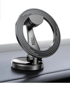 Car Mount, Magnetic Phone Car Mount Dashboard, Alloy Folding & 360° Flexible - Picture 1 of 6