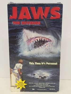 JAWS The Revenge GoodTimes Home Video 1998 Extra Footage Horror SHARK VHS - Image 1 of 4