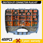 400 pièces kit de prise de connecteur DEUTSCH DT authentique, kit de contacts estampillé 14-16 AWG