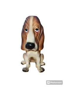 Vintage Breyer Molding Co USA Basset Hound Sad Face Cholly Dog 7.5 Hard Plastic - Picture 1 of 6