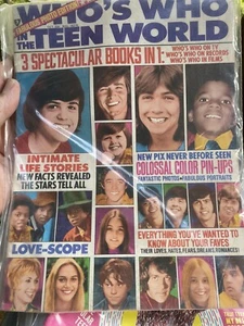 1972 October WHO'S WHO IN THE TEEN WORLD Magazine. Elvis. Michael Jackson.bagged - Picture 1 of 1