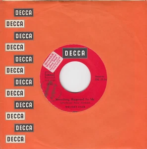 Melody Fair – Something Happened To Me - Deutsche Decca 1968 - Promo - Bild 1 von 2