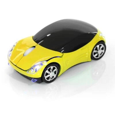 2.4GHz Car Mini Portable Wireless Optical Mouse USB Receiver 1600DPI for Laptop - Image 1 of 4