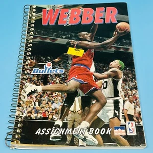Libro de asignaciones Chris Webber 1995 Starline Inc  - Imagen 1 de 7