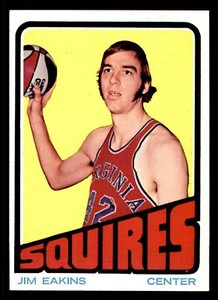 1972 Topps Basketball #213 Jim Eakins NM/MT *d6