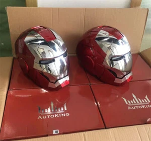 US!! AutoKing Iron Man MK5 Helmet Voice-controlled Remote Control Mask Wearable  - Picture 1 of 11