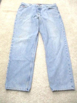 Vintage Chaps Ralph Lauren Jeans Mens 40x32 Blue Denim Hemmed - Image 1 of 4
