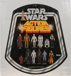 Star Wars 1978 Vintage Kenner Bell Display 12 Action Figures AFA 80 - Picture 1 of 3