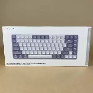New SATECHI SLIM MECHANICAL BACKLIT BLUETOOTH KEYBOARD SM1 - Picture 1 of 4