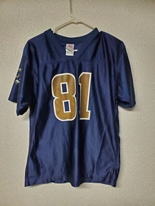 Jersey - Boys - St. Louis Rams Torry Holt #81 - NFL - Size Extra Large 18-20 - Picture 1 of 4