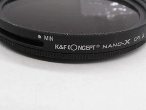 K&F Concept 67mm H D HD Variable ND Filter Fader ND2 - ND32 CIR POLARIZER CPL - Picture 1 of 3