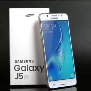 Teléfono Android Samsung Galaxy J5 2016 16 GB desbloqueado negro blanco dorado | muy bueno - Imagen 1 de 4