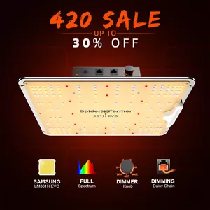 Spider Farmer SF1000EVO LED Grow Light Samsung LM301H EVO for Grow Tent Kits - Picture 1 of 13