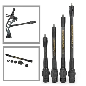 6" 8" 10'' 12'' 15" Carbon Stabilizer Balance Bar Rod Damper Compound Bow Target - Picture 1 of 13